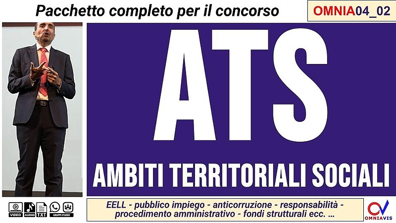 ATS (Ambiti territoriali sociali)