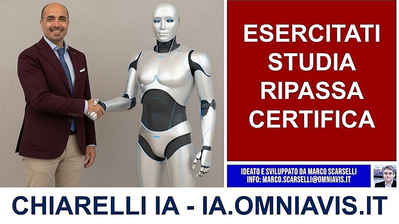esercitati e studia con l'Intelligenza Artificiale