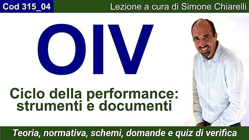 Ciclo della performance: strumenti e documenti (CHIARELLI)