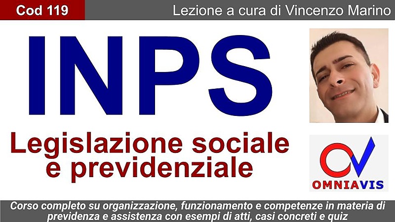 INPS: legislazione sociale e previdenziale (MARINO)