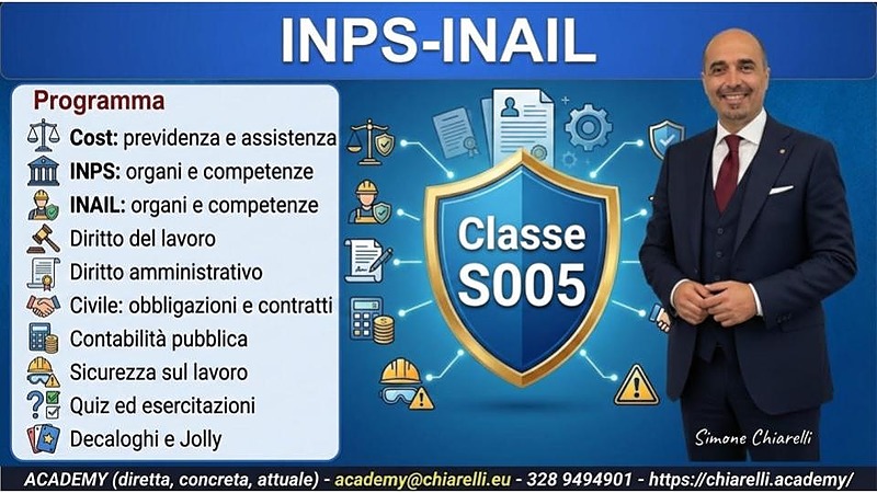 INPS-INAIL (preparazione ai concorsi)