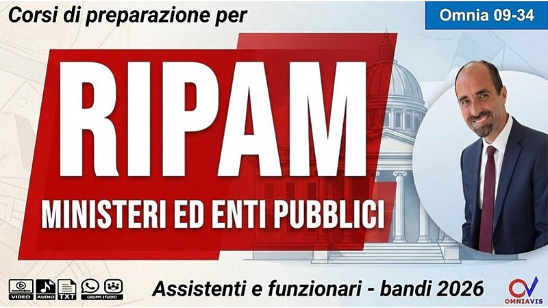 RIPAM (Assistenti e funzionari) - diverse PA