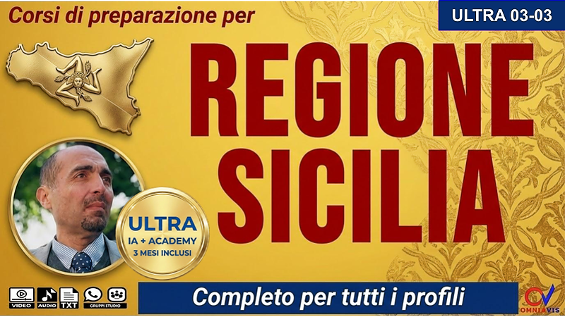 Regione Sicilia (vari profili)