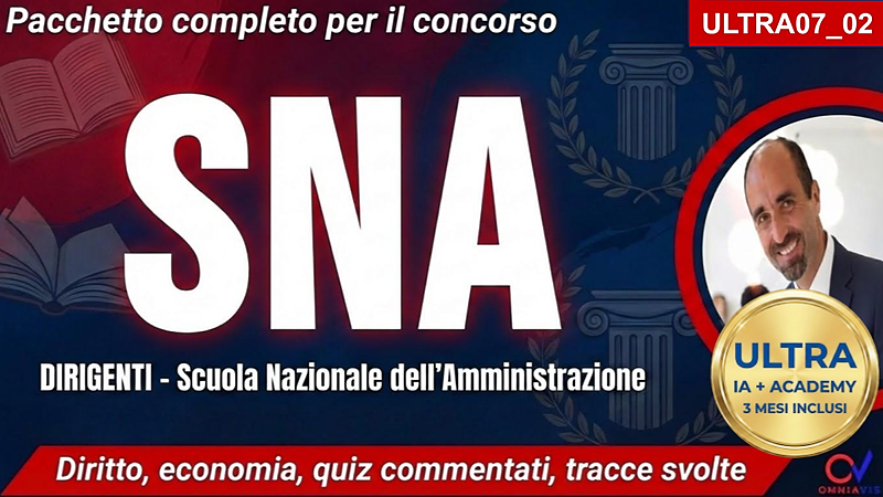 Dirigenti SNA (Scuola Nazionale dell'Amministrazione)
