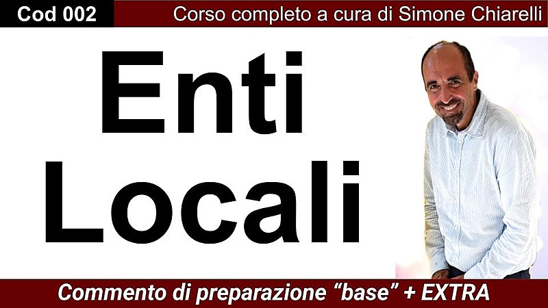 Corso-concorsi (base) amministrativo EE.LL. (40 ore)