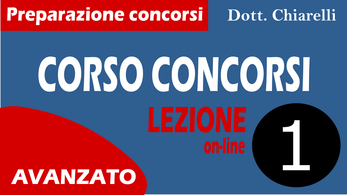 Simulazione di prova scritta con domande a risposta aperta (parte 1) [2 ore formative] (CHIARELLI)