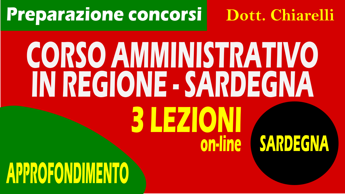 Approfondimento per la Regione Sardegna
