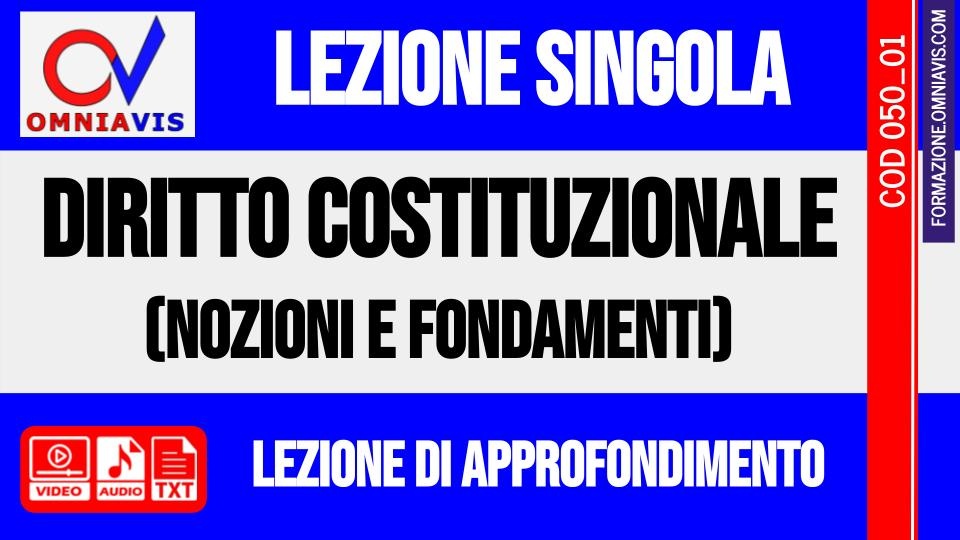 lezione 01 - Diritto costituzionale (CHIARELLI)