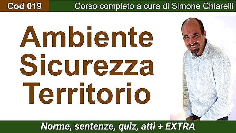 Corso amministrativo-tecnico (ambiente, sicurezza, territorio)