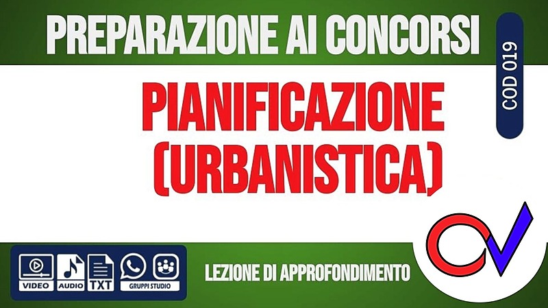 Gli atti di programmazione e pianificazione del territorio [2 ore formative]  (CHIARELLI)