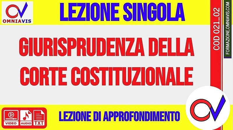 Giurisprudenza della Corte costituzionale (CHIARELLI)