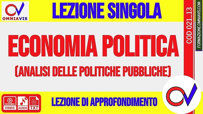 Principi di economia politica ed analisi delle politiche pubbliche (CHIARELLI)