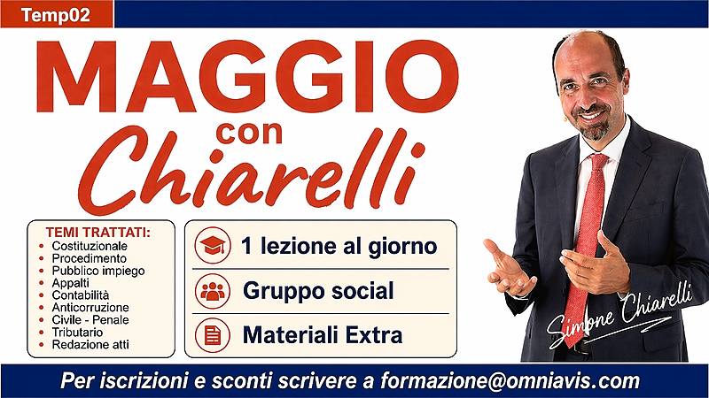 MAGGIO con Chiarelli — 2026