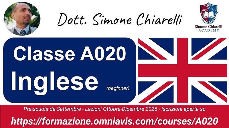Inglese (Beginner) - [IV trimestre 2026]