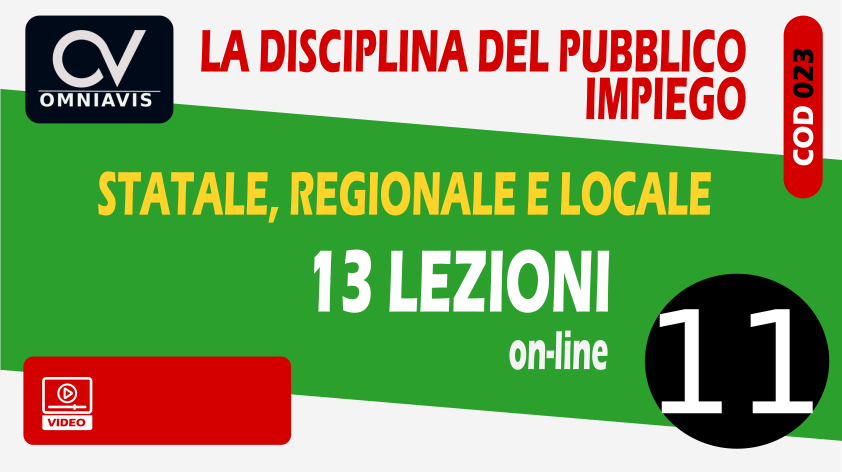 Lezione 11 - Quiz e tracce delle prove di concorso sul pubblico impiego (1) [2 ore formative](CHIARELLI)